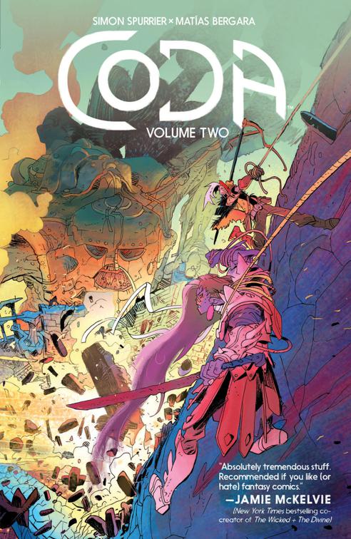 This image is the cover for the book Coda Vol. 2, Coda