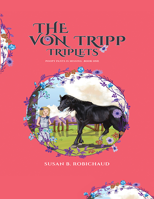 This image is the cover for the book The Von Tripp Triplets