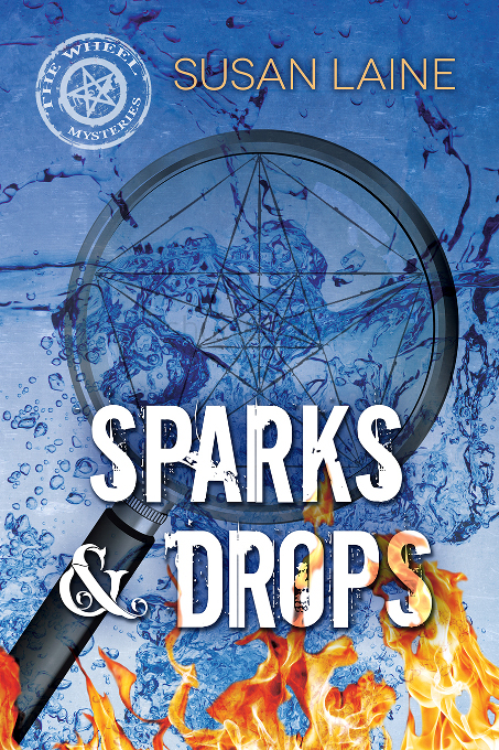 This image is the cover for the book Sparks & Drops, The Wheel Mysteries