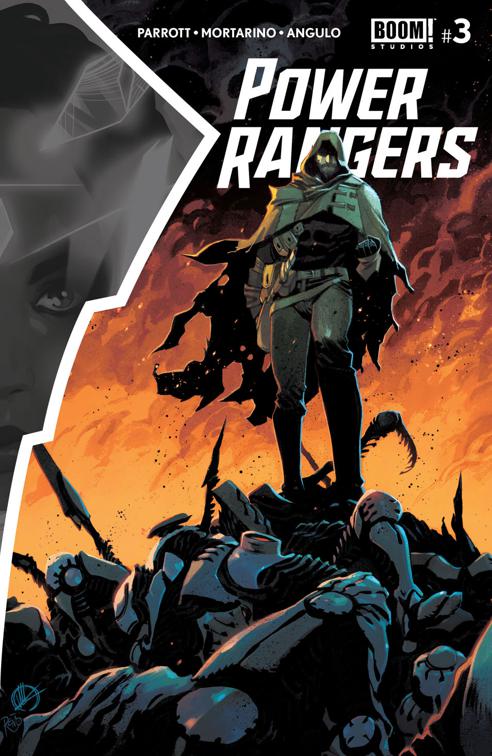 This image is the cover for the book Power Rangers #3, Power Rangers