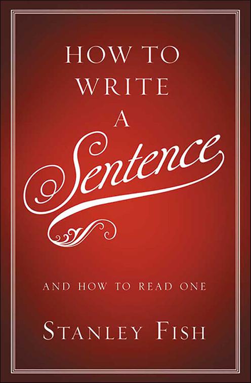 How to Write a Sentence