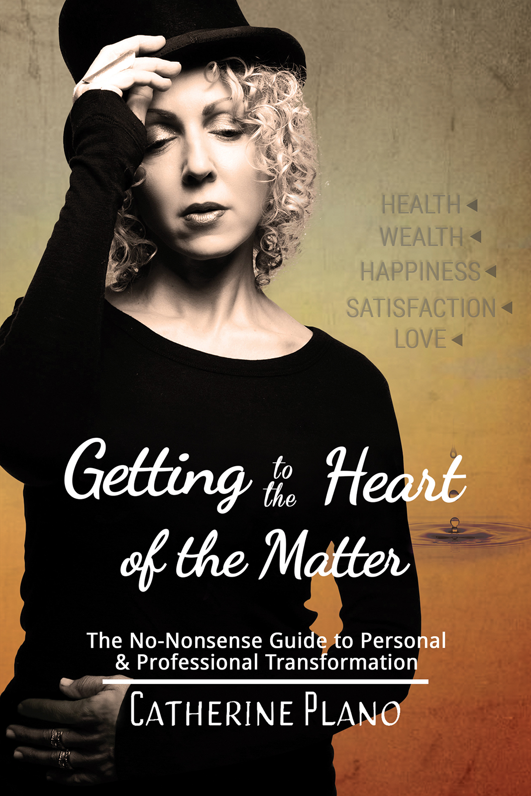 This image is the cover for the book Getting to the Heart of the Matter