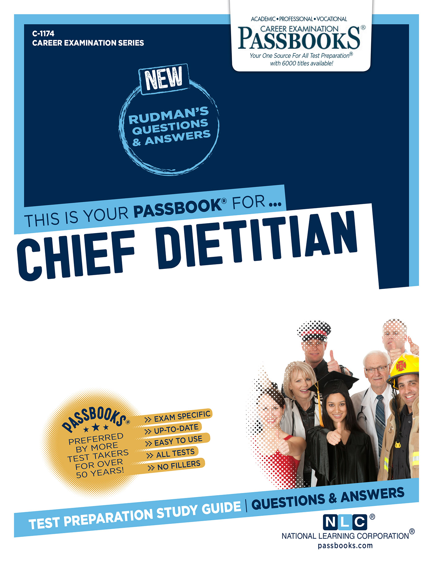 Chief Dietitian, Career Examination Series