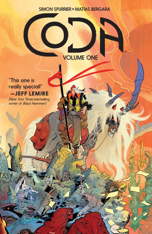 This image is the cover for the book Coda Vol. 1, Coda