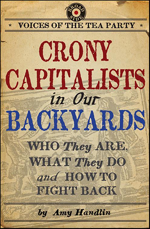 Crony Capitalists in Our Backyards, Voices of the Tea Party