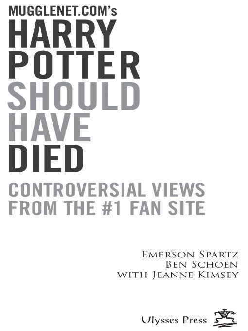Mugglenet.com&#x27;s Harry Potter Should Have Died