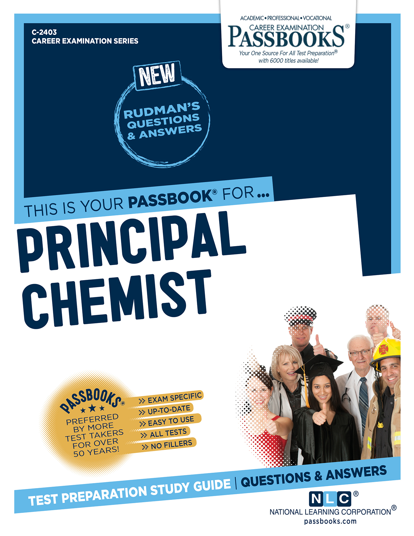 Principal Chemist, Career Examination Series