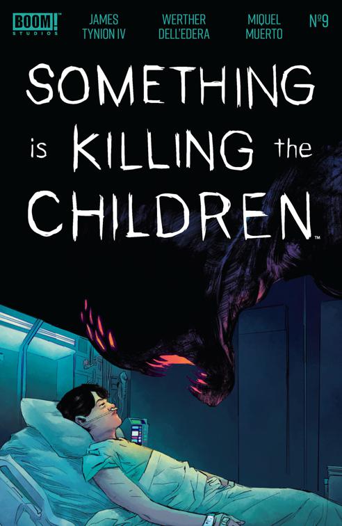 This image is the cover for the book Something is Killing the Children #9, Something is Killing the Children