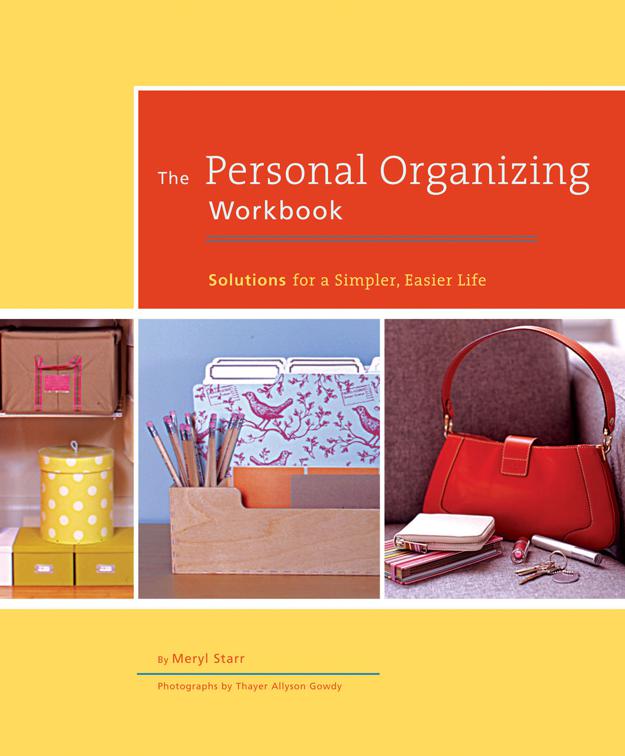 Personal Organizing Workbook