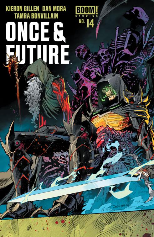 This image is the cover for the book Once & Future #14, Once & Future