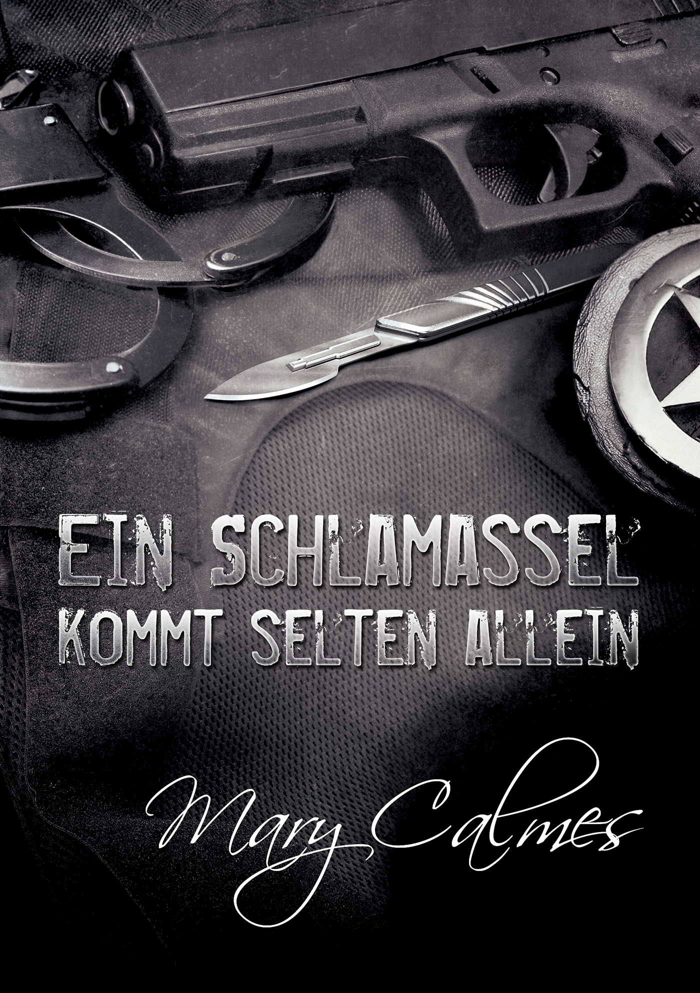 This image is the cover for the book Ein Schlamassel kommt selten allein, Verliebte Partner