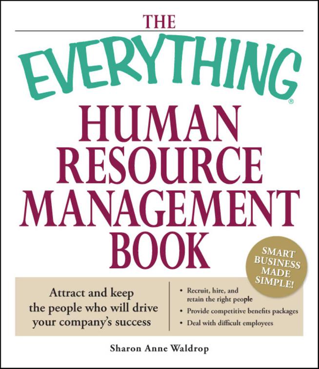 Everything Human Resource Management Book, The Everything Books