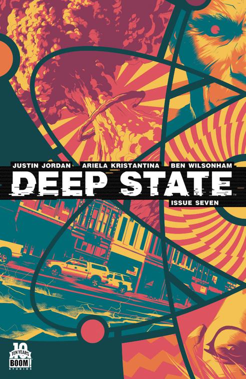 This image is the cover for the book Deep State #7, Deep State