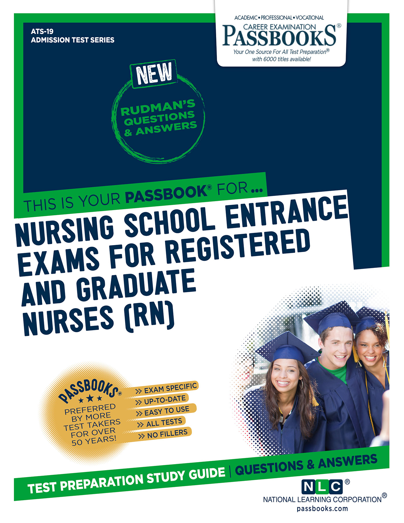 NURSING SCHOOL ENTRANCE EXAMINATIONS FOR REGISTERED AND GRADUATE NURSES (RN), Admission Test Series