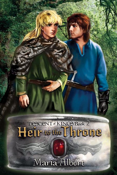 This image is the cover for the book Heir to the Throne, Descent of Kings