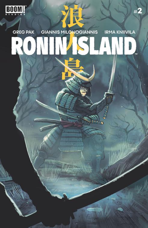 This image is the cover for the book Ronin Island #2, Ronin Island