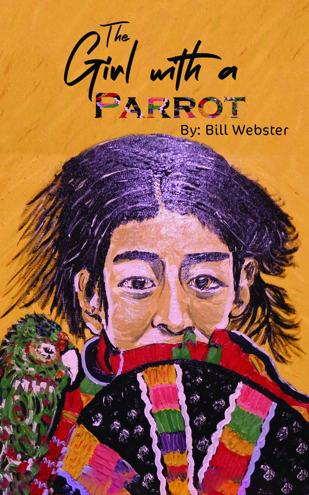 This image is the cover for the book The Girl with a Parrot