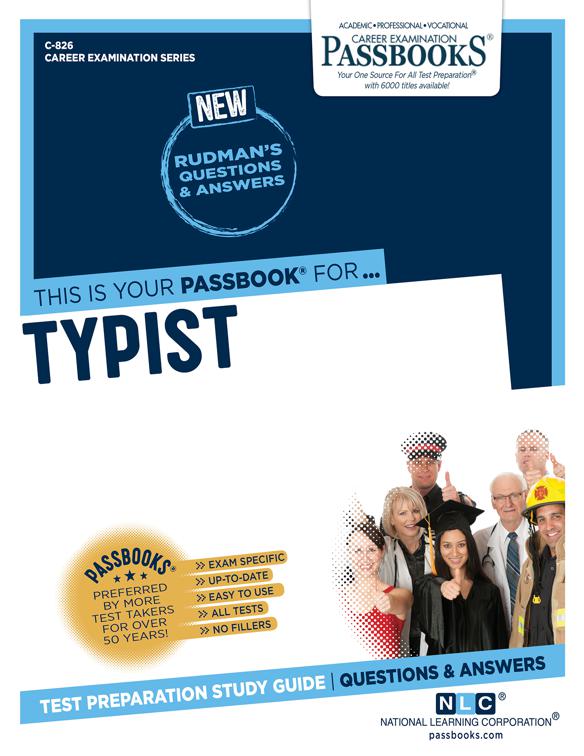 Typist, Career Examination Series