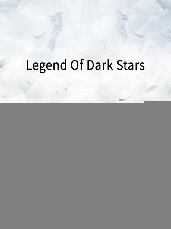 This image is the cover for the book Legend Of Dark Stars, Volume 1