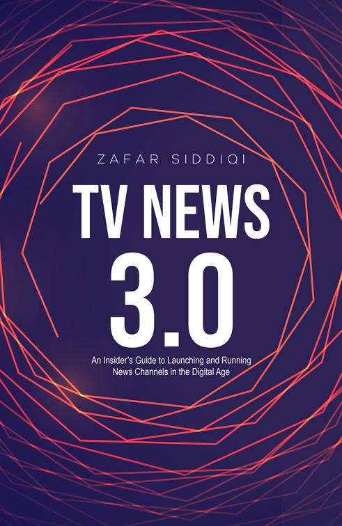 This image is the cover for the book TV News 3.0
