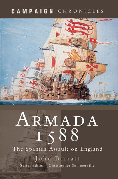 This image is the cover for the book Armada 1588