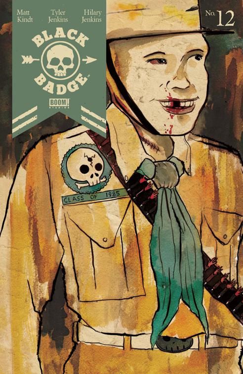 This image is the cover for the book Black Badge #12, Black Badge