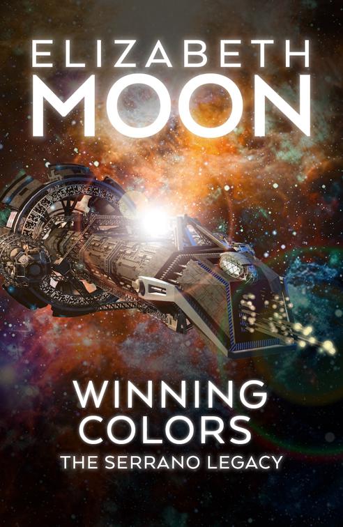 This image is the cover for the book Winning Colors, Serrano Legacy