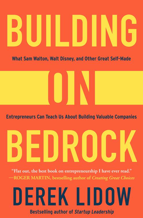 Building on Bedrock