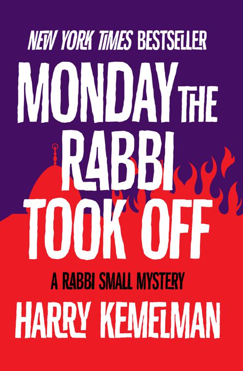 Monday the Rabbi Took Off, The Rabbi Small Mysteries