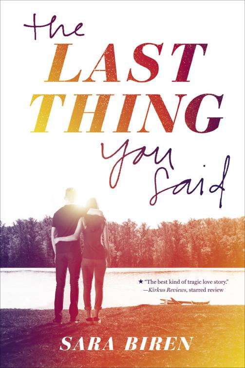 Last Thing You Said