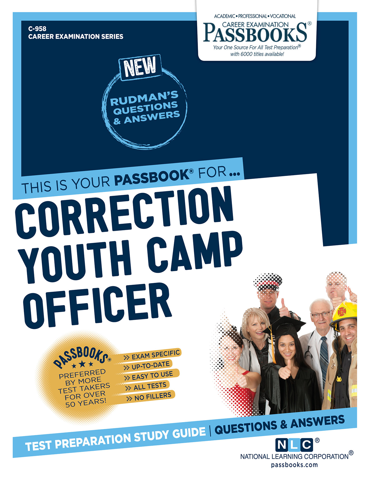 Correction Youth Camp Officer, Career Examination Series
