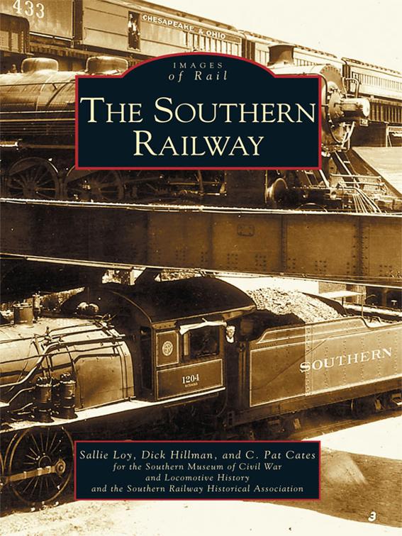 This image is the cover for the book Southern Railway, Images of Rail