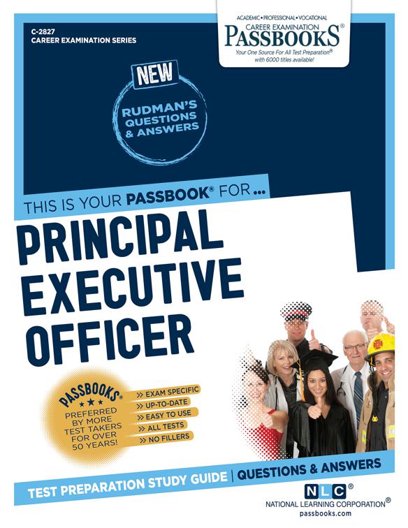 Principal Executive Officer, Career Examination Series