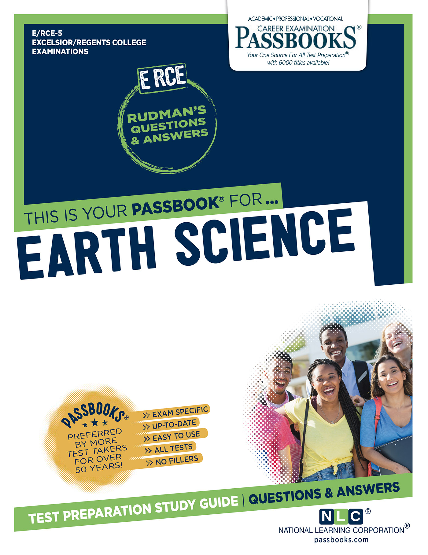 This image is the cover for the book EARTH SCIENCE, Excelsior/Regents College Examination Series