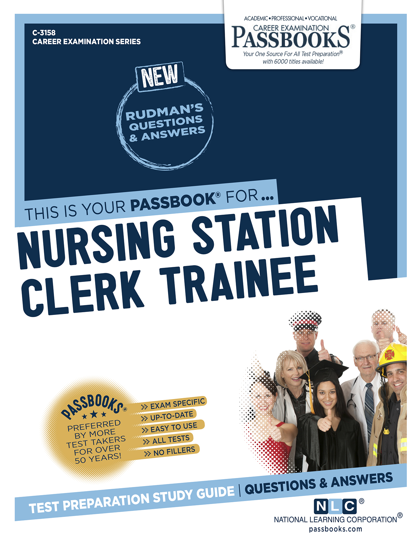 Nursing Station Clerk Trainee, Career Examination Series