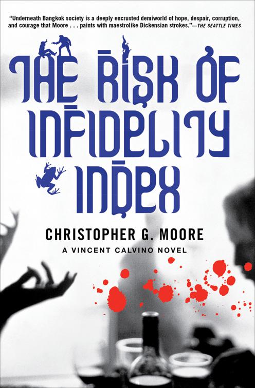 Risk of Infidelity Index, The Vincent Calvino Novels