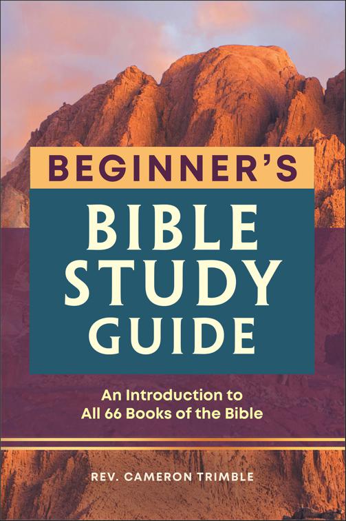 Beginner&#x27;s Bible Study Guide