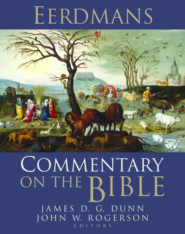 This image is the cover for the book Eerdmans Commentary on the Bible