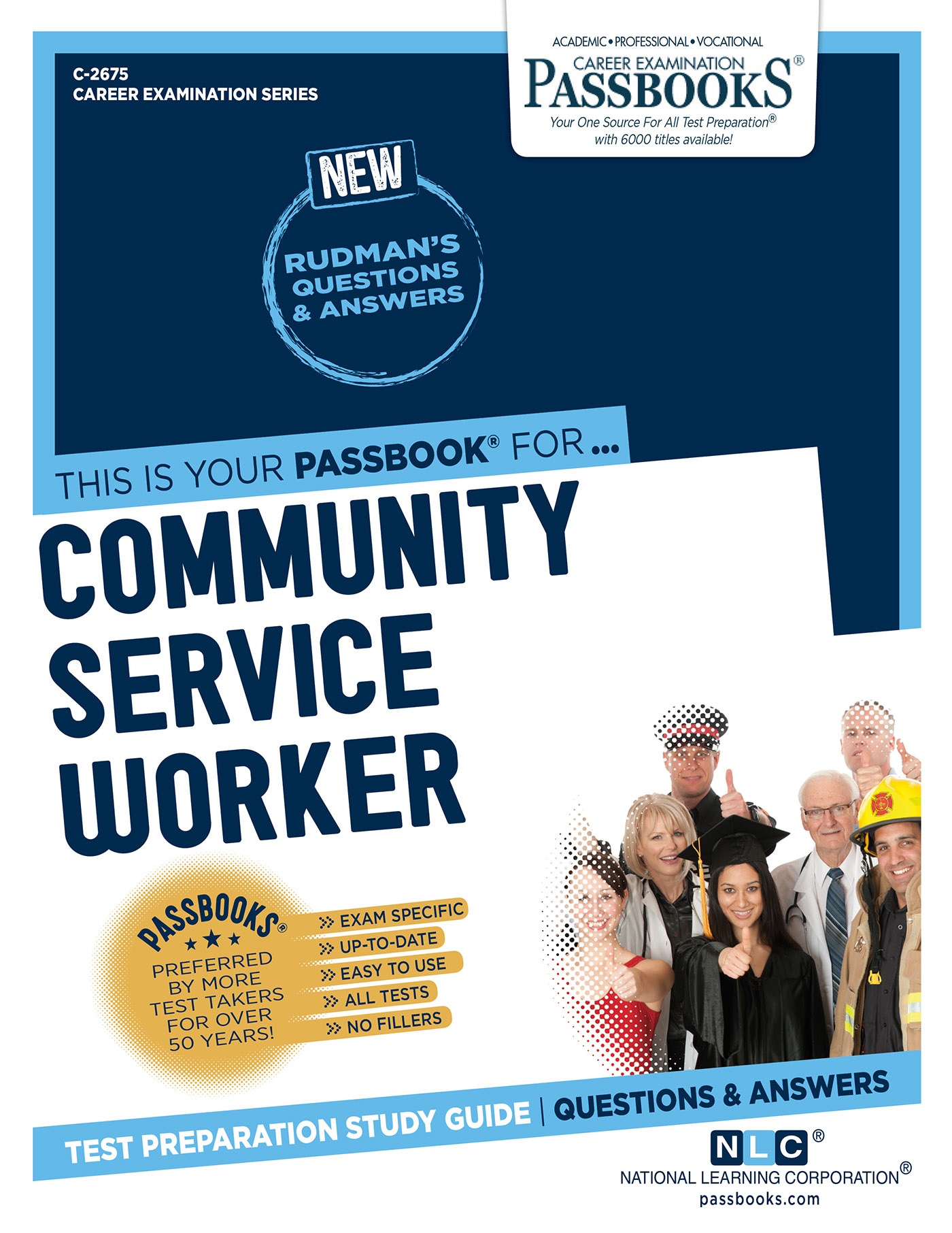 Community Service Worker, Career Examination Series