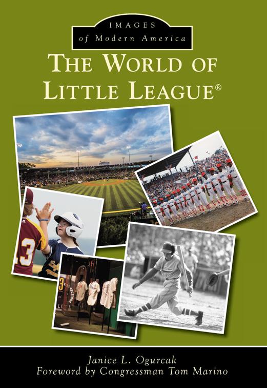 This image is the cover for the book World of Little League®, Images of Modern America