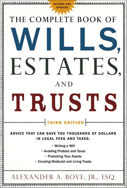 Complete Book of Wills, Estates, and Trusts