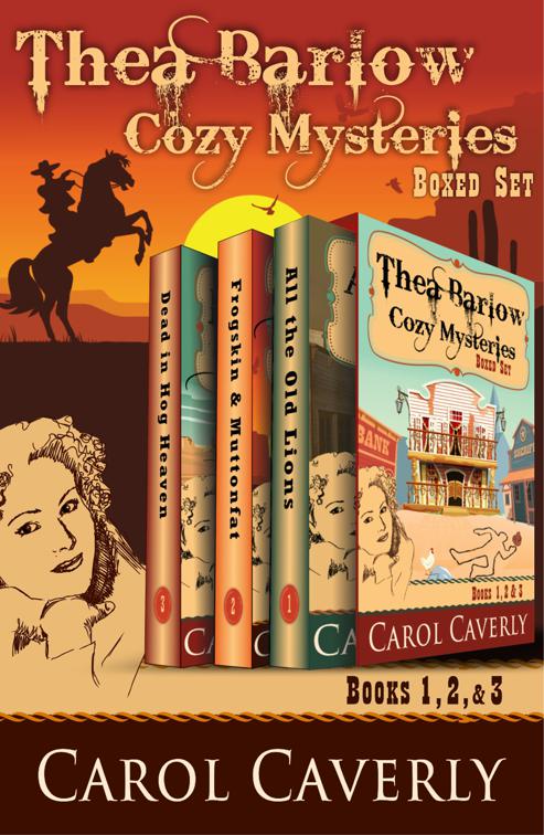 The Thea Barlow Cozy Mysteries Box Set (Three Complete Cozy Mystery Novels), A Thea Barlow Wyoming Mystery
