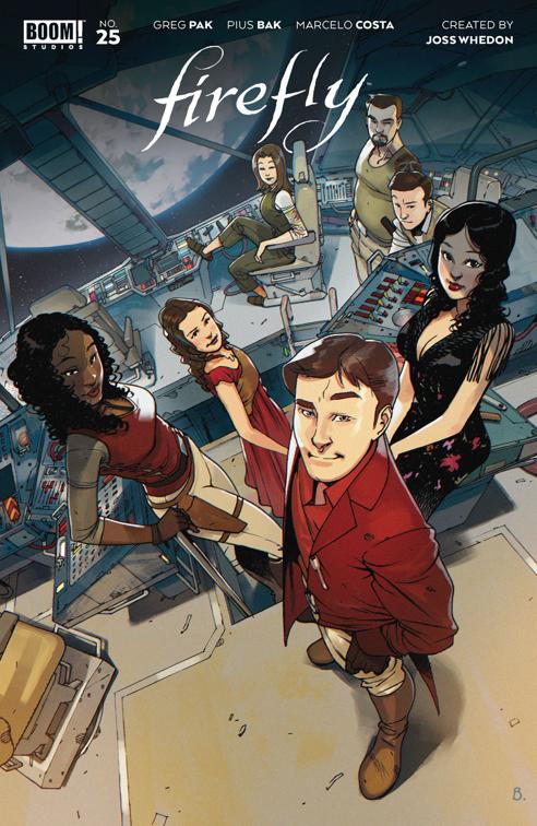 This image is the cover for the book Firefly #25, Firefly