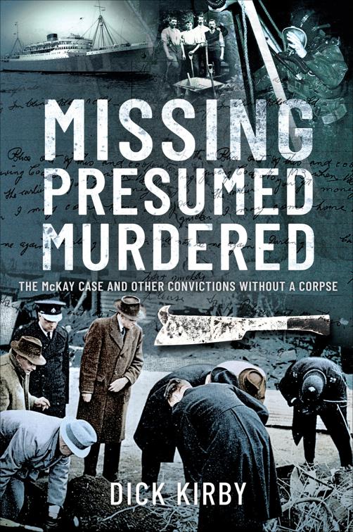 This image is the cover for the book Missing Presumed Murdered
