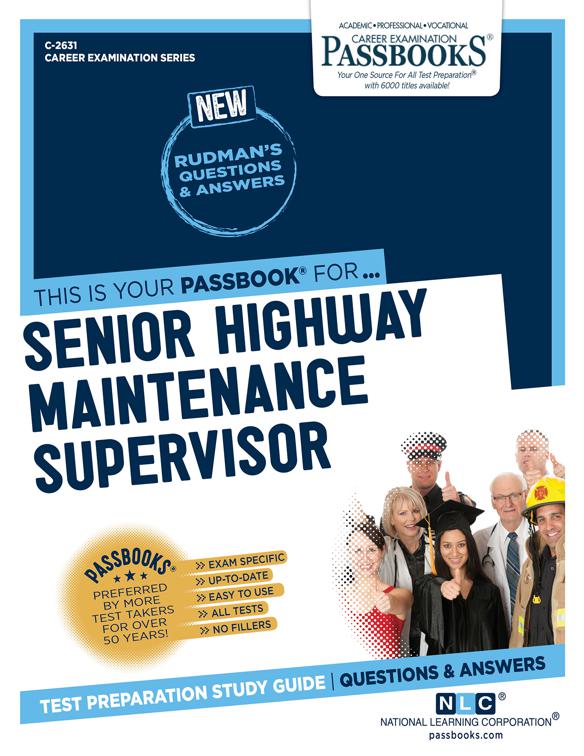 Senior Highway Maintenance Supervisor, Career Examination Series