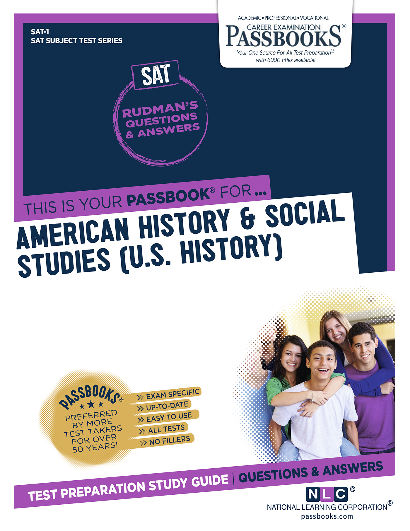AMERICAN HISTORY &amp; SOCIAL STUDIES (U.S. HISTORY), College Board SAT Subject Test Series