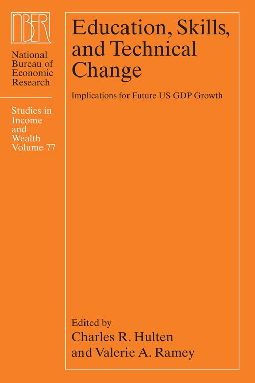 Education, Skills, and Technical Change, Studies in Income and Wealth