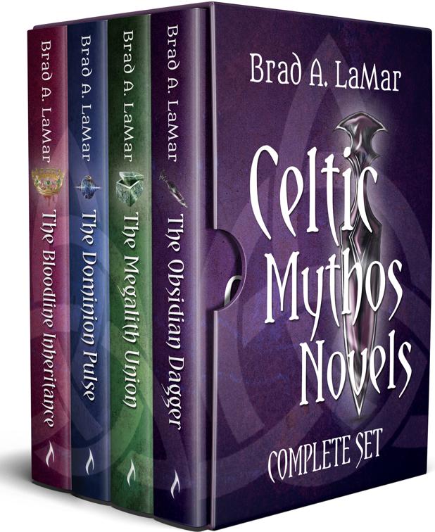 This image is the cover for the book The Celtic Mythos Boxed Set, Celtic Mythos