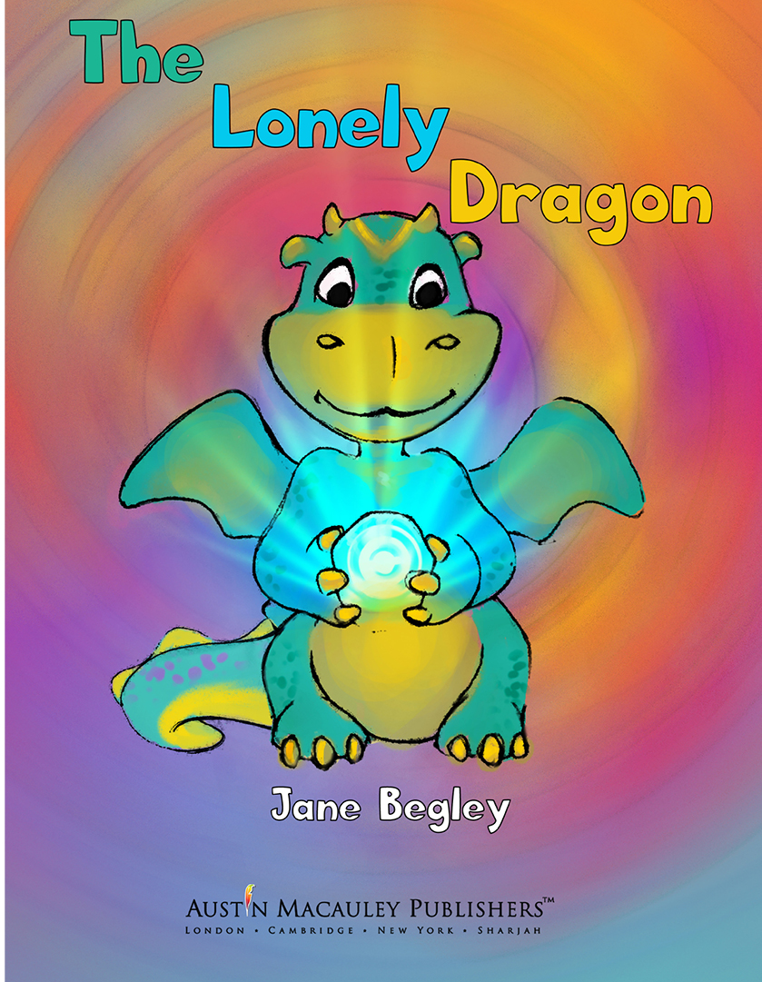 This image is the cover for the book The Lonely Dragon