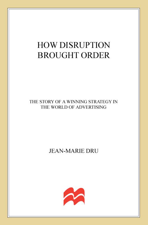 How Disruption Brought Order